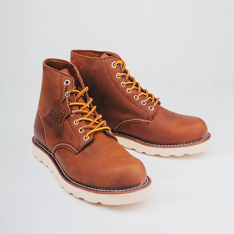 Men Formal Wear With Boots - 2025 春ヴィンテージ品質メンズカジュアルシューズ手作りグッドイヤーウェルト牛革ドレスアンクルブーツプラットフォームオートバイブーツ