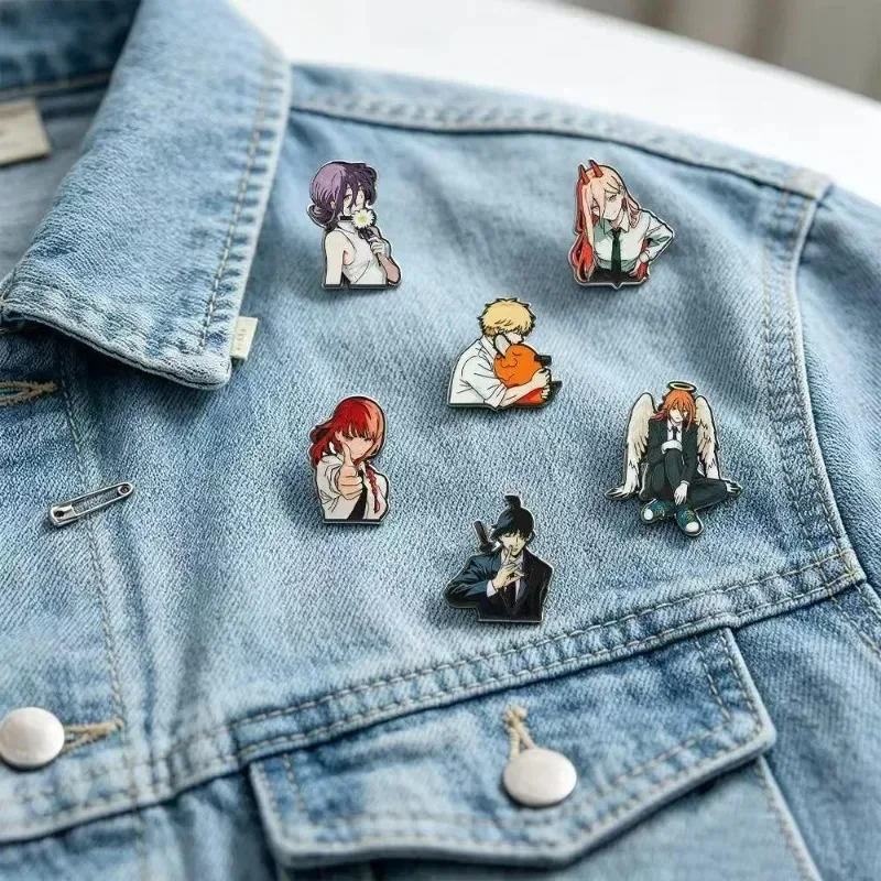 チェンソーマン レゼ アーク エナメルピンセット 6個入り  - Tuxedo Lapel Pin のレビューと価格