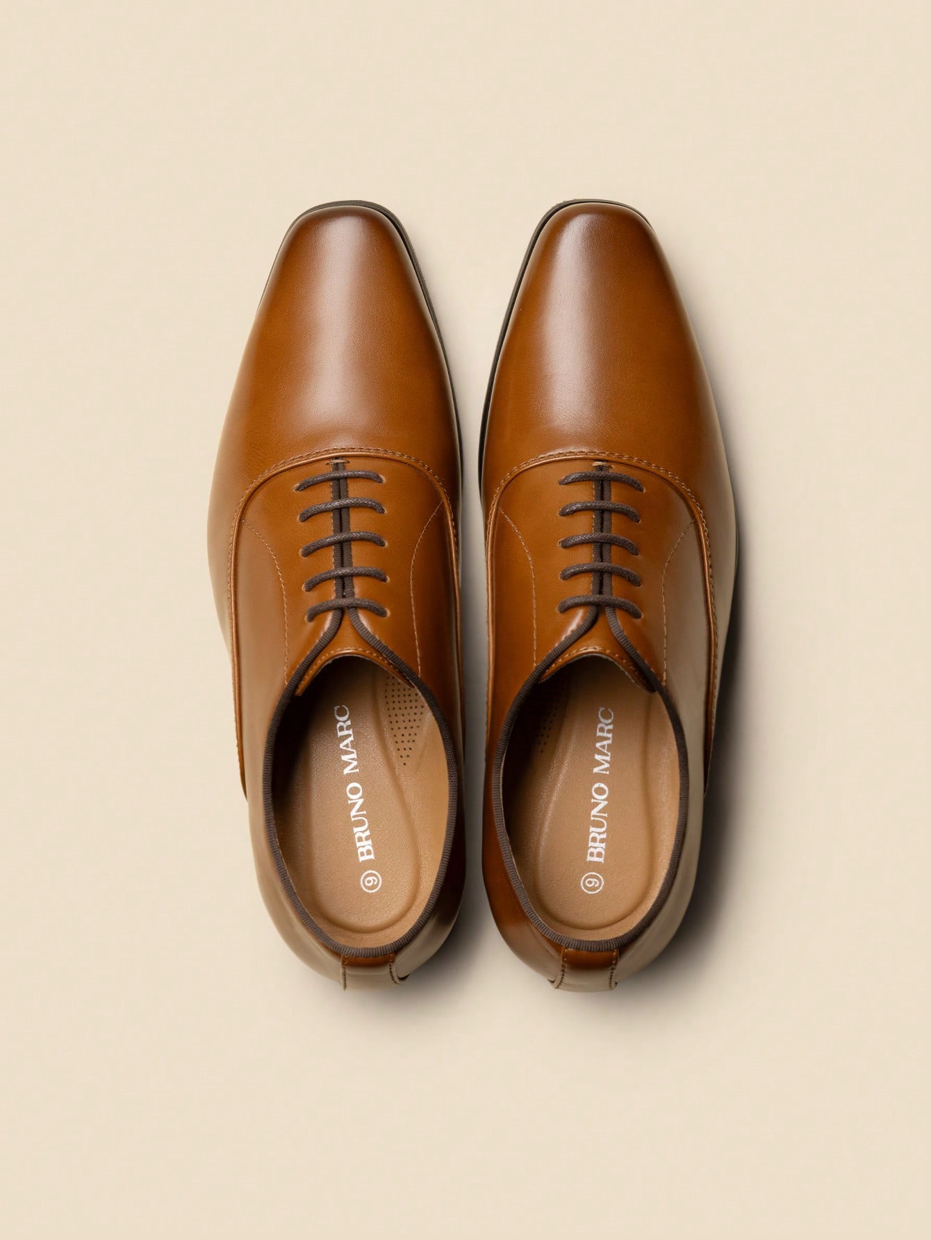 メンズ用ブラウンのオックスフォードドレスシューズ。クラシック - Formal Men Daily Wear Footwear のレビューと価格