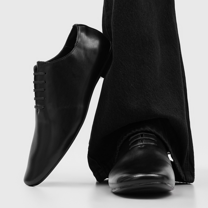 メンズ レースアップ オックスフォード ドレスシューズ、スク - Formal Men Daily Wear Footwear のレビューと価格
