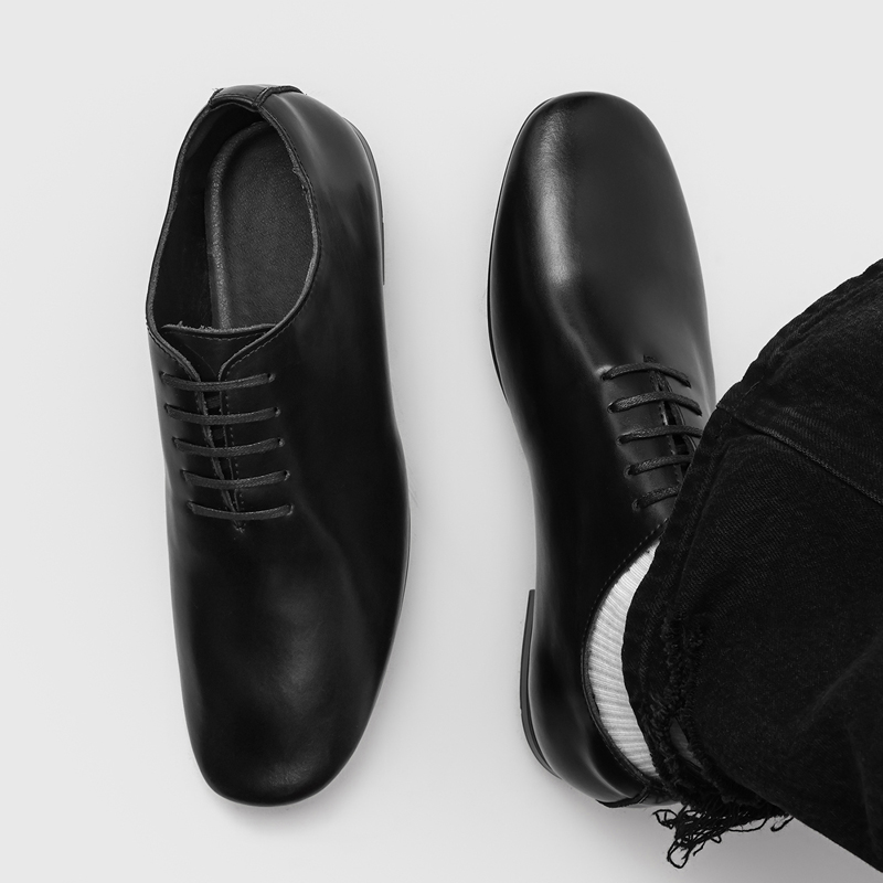 メンズ レースアップ オックスフォード ドレスシューズ、スク - Formal Men Daily Wear Footwear のレビューと価格